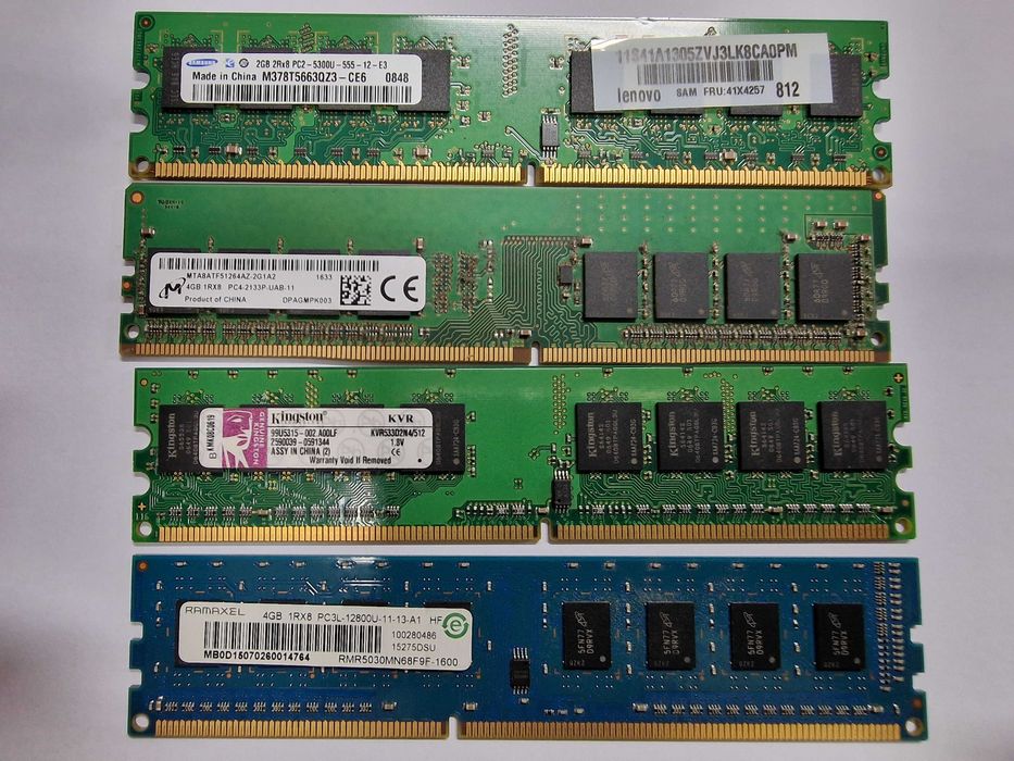 Рам памет 4gb DDR4/3/2