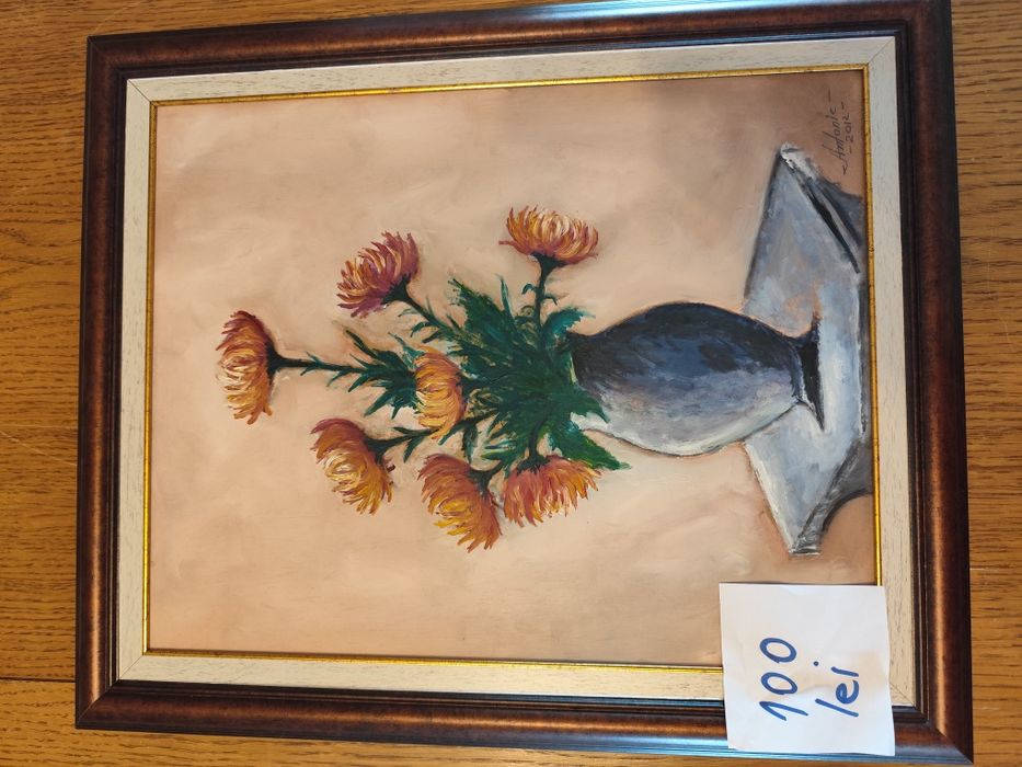 Tablou pictat acrilic