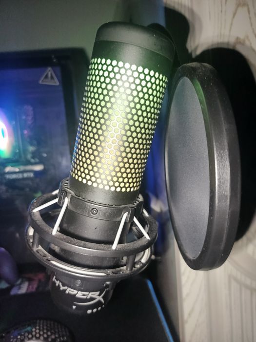 Микрофон RGB HyperX QuadCast S