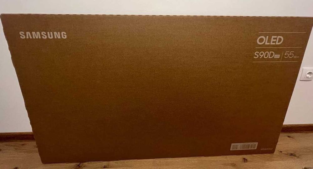 Чисто нов телевизор Samsung S90D QD-OLED 4K, GQ55S90DA, Smart TV