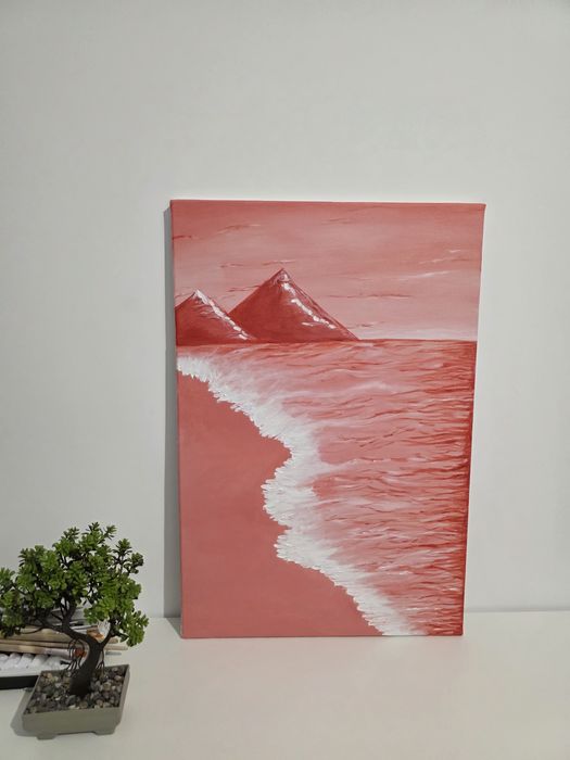 Tablou 2 culori, dimensiune 60/40