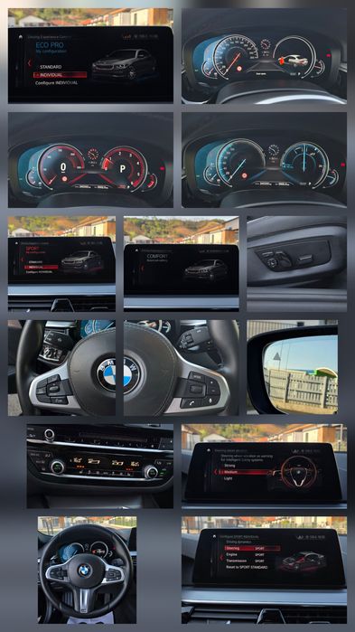 Bmw g30 525d 231cp/luxury line /automat/ceasuri digitale/full led//rate//garantie//