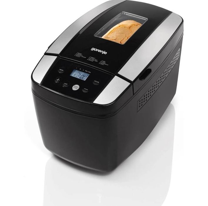 Хлебопекарна Gorenje BM1210BK 2 ПЕРКИ, БЕЗ ГЛУТЕН, 12 ПРОГРАМИ