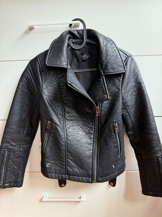 Дамско кожено Яке Topshop XS