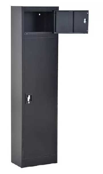 Dulap arme Ellit® Arsenal5 cheie 1600x415x250mm negru