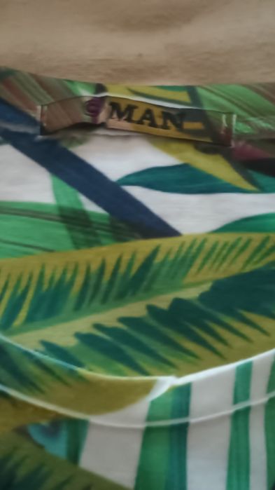 Мъжка тениска с цветя