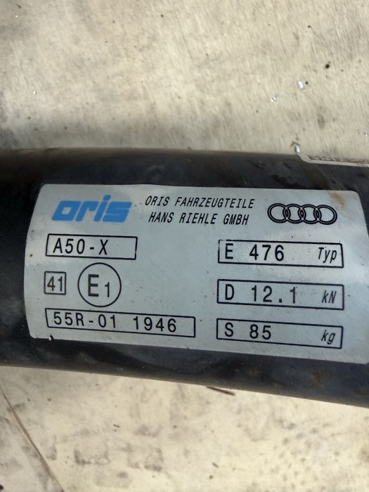 Оригинален сгъваем теглич Audi A6 C7 4G 2012–2018 4G0800491T с инсталация и модул