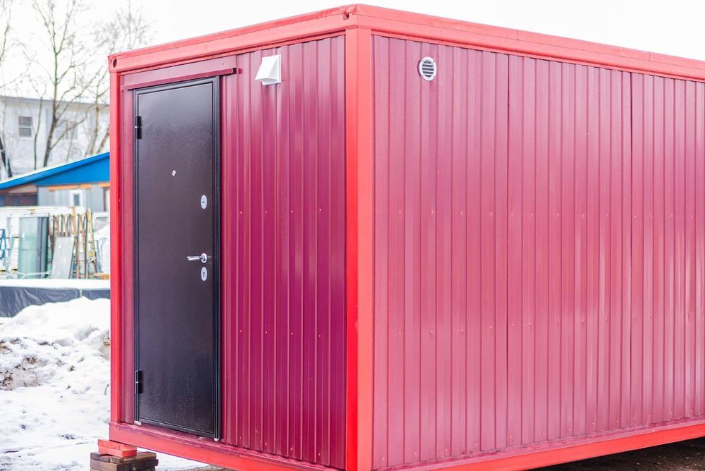 Жилой контейнер , утеплённый контейнер, бытовка