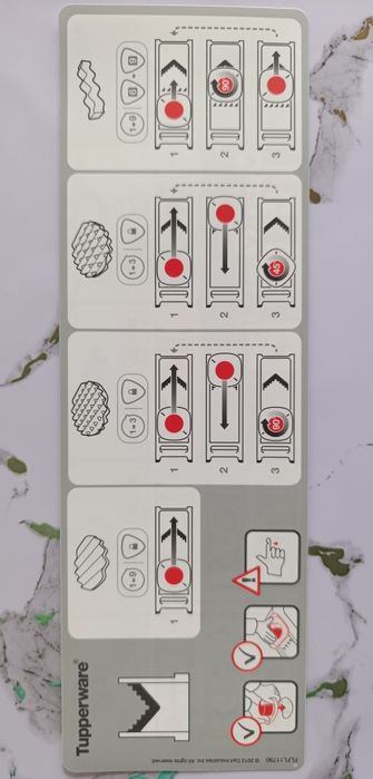 Продам Tupperware терка Мандолина, пластик, нерж.сталь