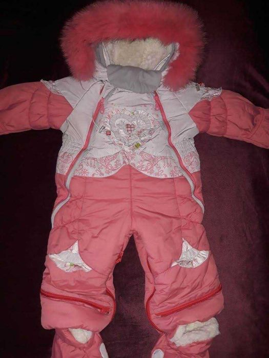 Детский зимний комбинезон