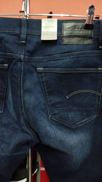 Оригинални дънки G-Star Raw 3301 W36 L30 нови мъжки slim