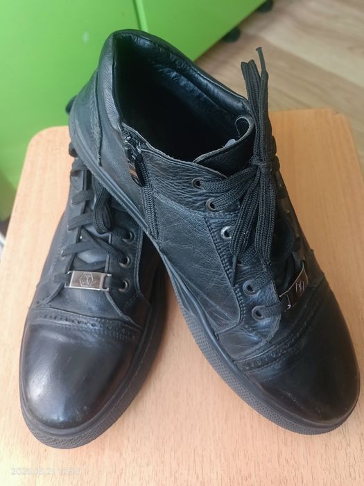 Натуральная кожа туфли макасины