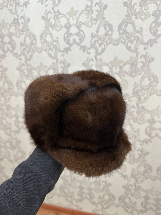 Шапка норковая мужская