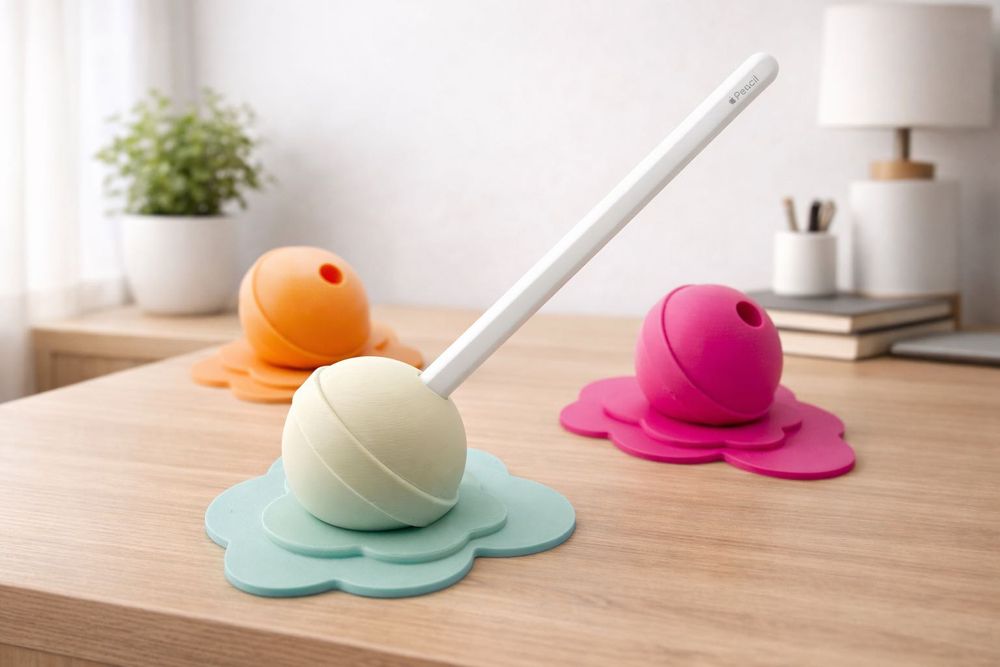 Необычная подставка для apple pencil