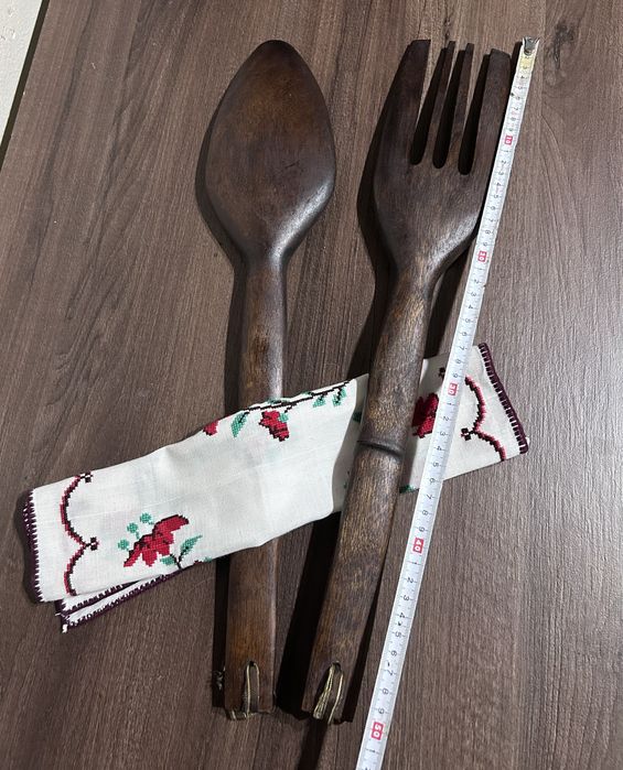 Lingură și furculiță rustică