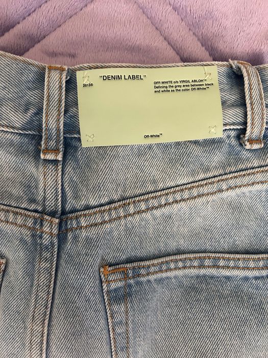 Off-white оригинална дънкова пола