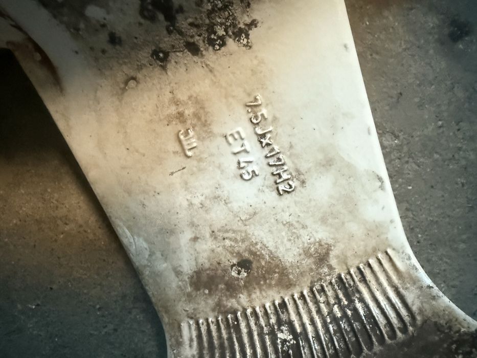 Jante audi R17 5x112 cu anvelope m+s 225 45 17