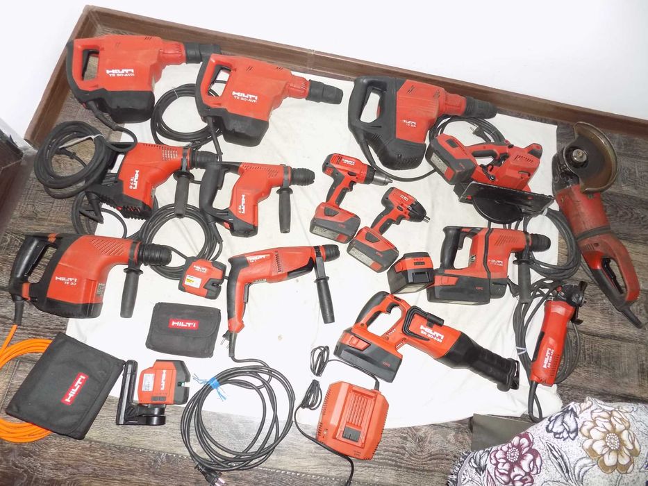 Scule Hilti functionale  TE 50/60 , Te 7/7C , Te 30 , Laser PM 2-LG