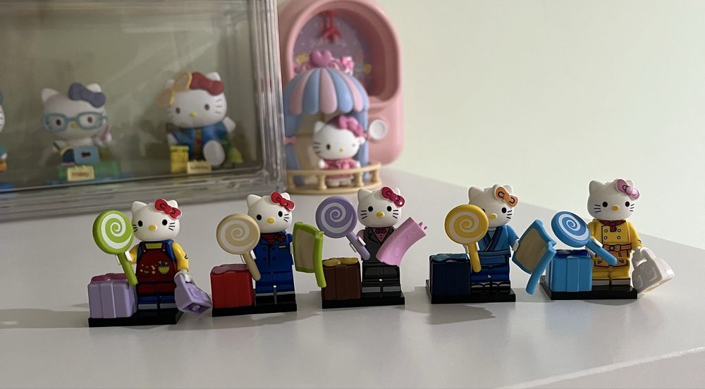 Игрушки фигурки Hello kitty