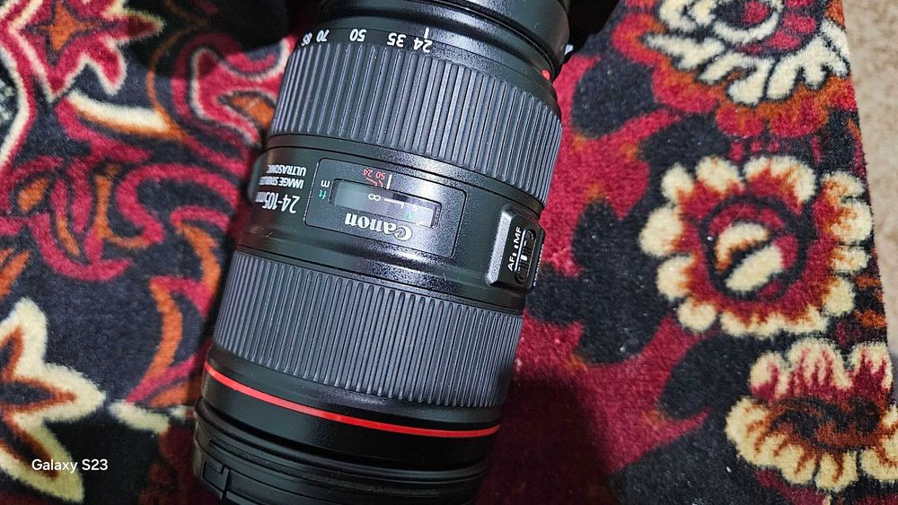 canon ef 24-105mm f/ 4l is ii usm+ Adapter EF-EOS R xolati zo'r