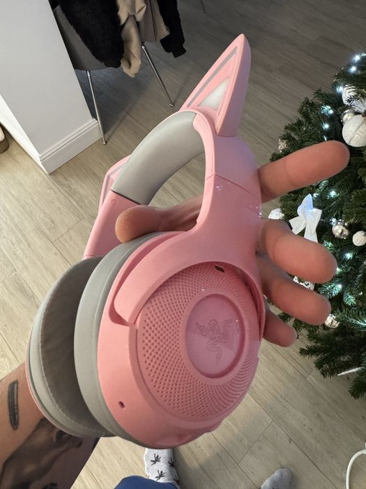 Vand Casti Razer Kraken Kitty V2 Bluetooth Quartz Edition