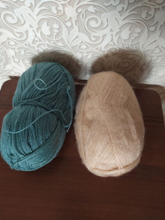 Пряжа для вязания 3 цвета