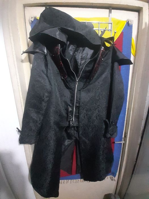 Palton bărbați cu glugă - Black Gothic Punk xl doar local 
Parpalac, pelerină XL
redingotă pentru bărbați
