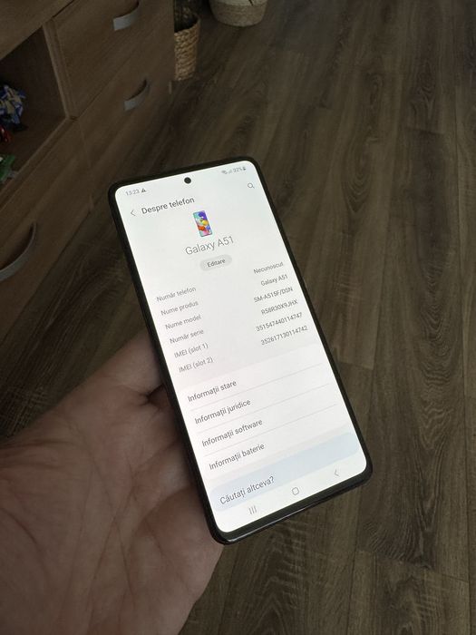 Samsung Galaxy A51, memorie 128GB, 4GB RAM, Android 13, frumos