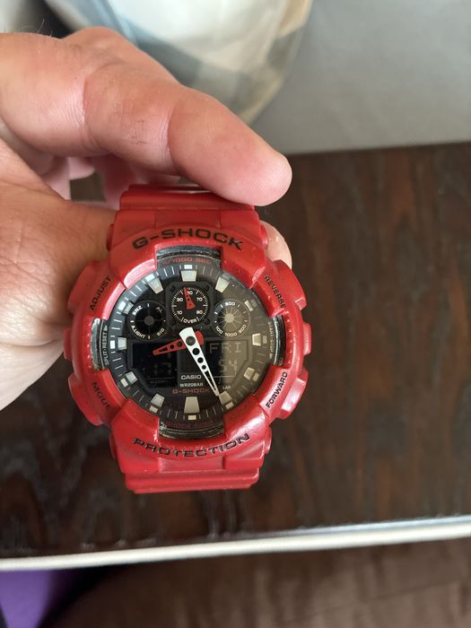 Casio G Shock Red