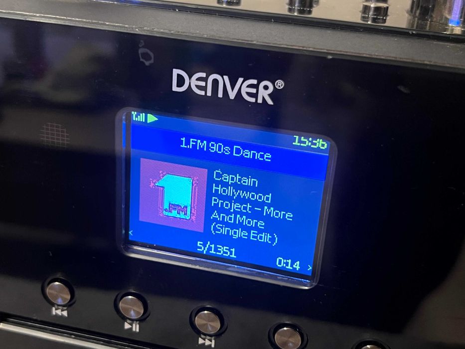 Sistem audio Denver MIR 260BLACK FM DAB Bluetooth WiFi auditie excelen