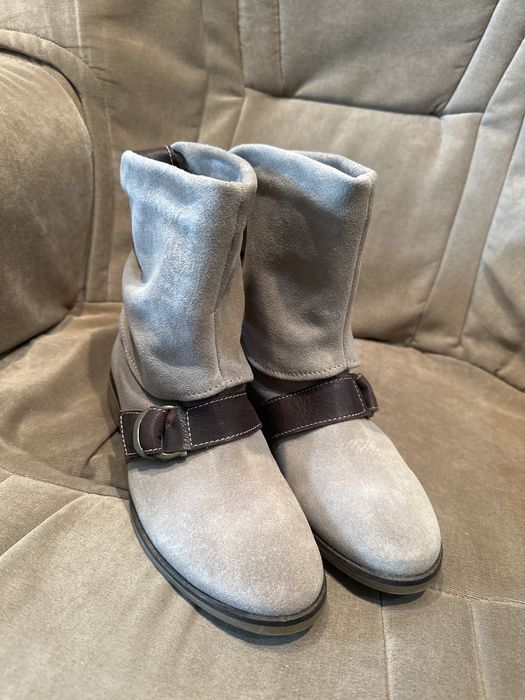 Сапожки замша Томарис