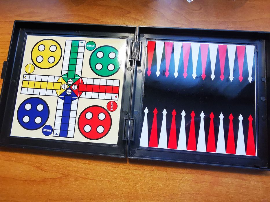 Sah de voiaj / Joc imi Sah 2 in 1 deosebit