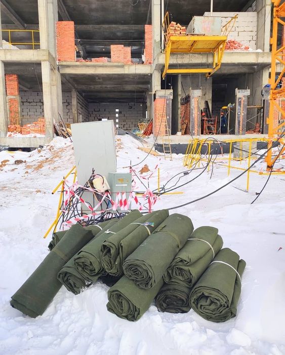 Шторы для ворот брезент тент полог