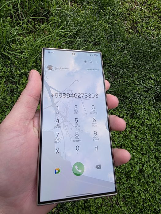 Samsung galaxy s 24 ultra 12-256 sotilad ideal karopka dakument