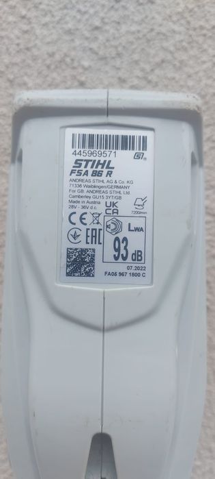 Cositoare Stihl fsa 86R