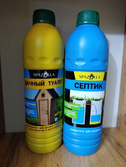 Spazzolla 1литр для дачных туалетов и для септиков