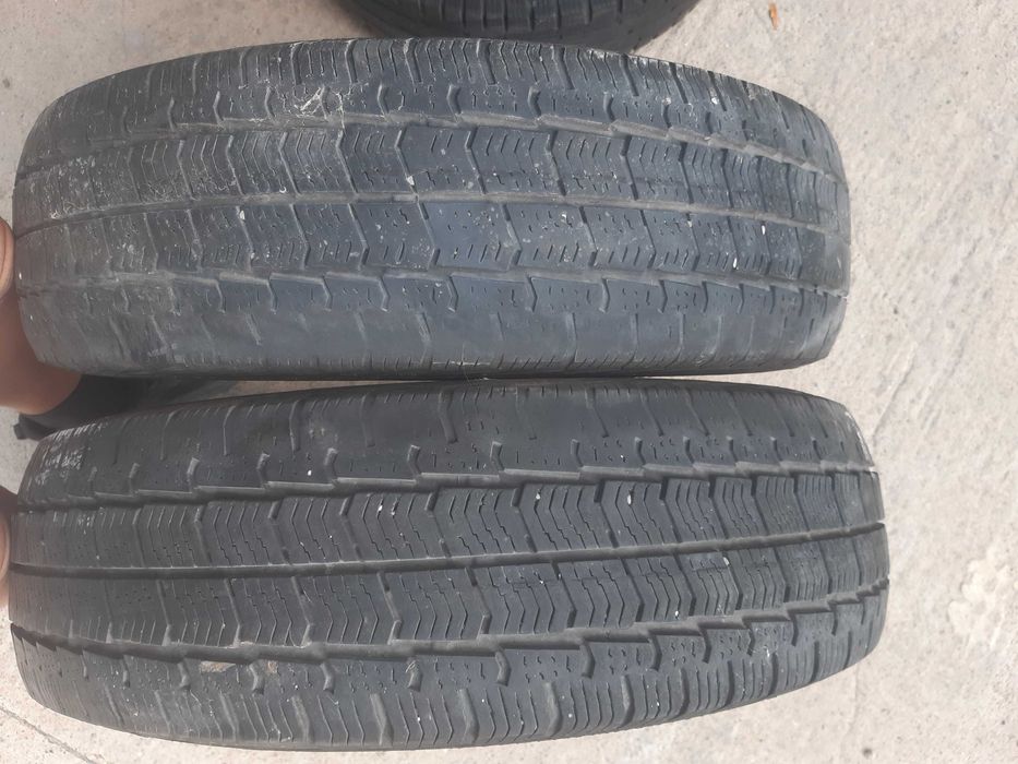 Бусови гуми NORDEX и MATADOR M+S 195/75 R16C грайфер 4-6мм 6 бр.