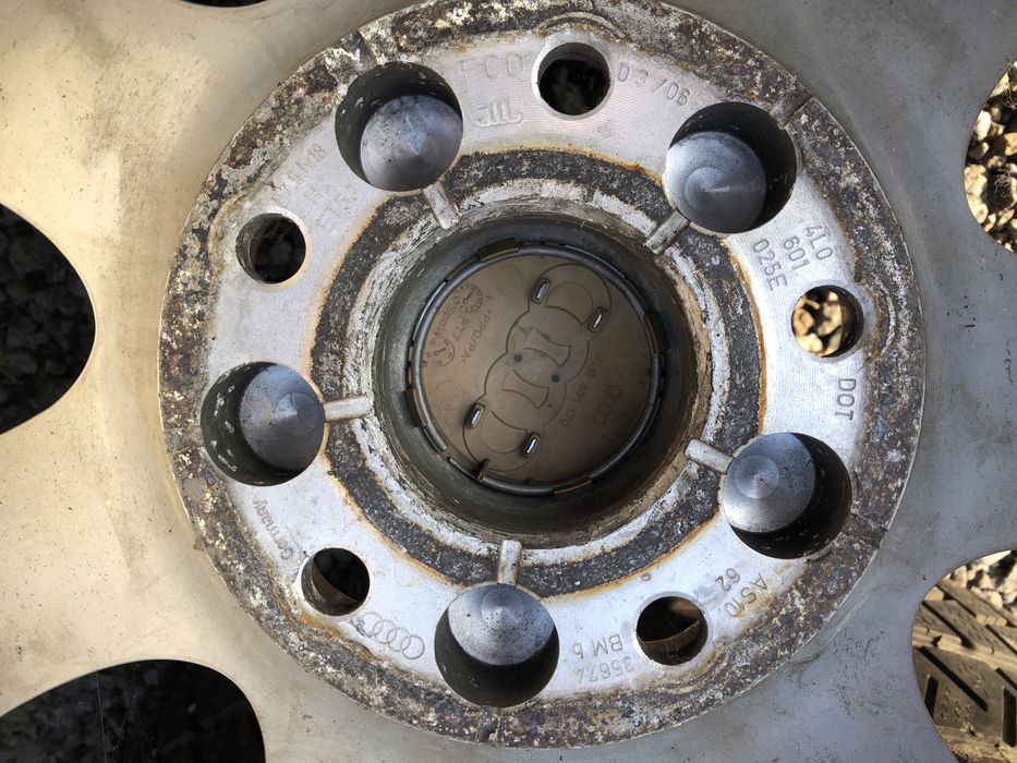 Jante aliaj 5x130 audi Q7 vw touareg cu anvelope iarna 255 55 18