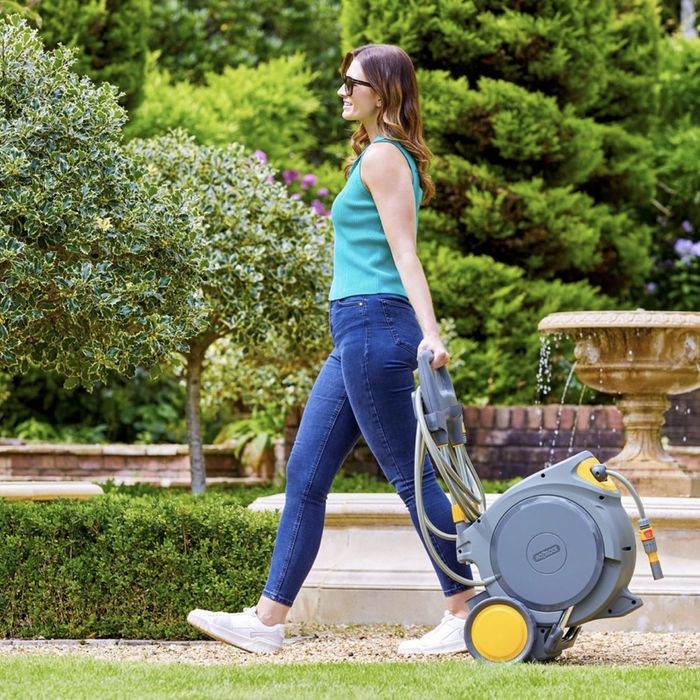 Hozelock 35m Auto Reel Mobile (автоматическая катушка со шлангом)