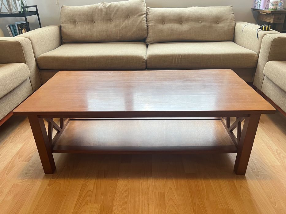 Маса за кафе от масив италианска мебел