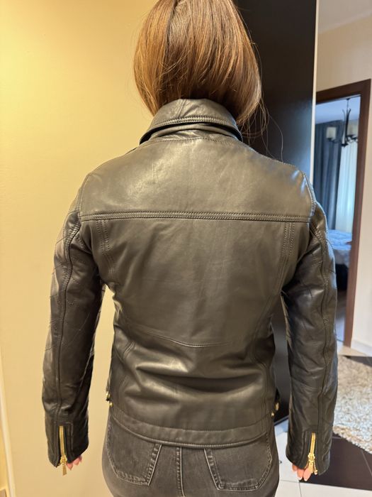 Geaca de piele groasa Geox