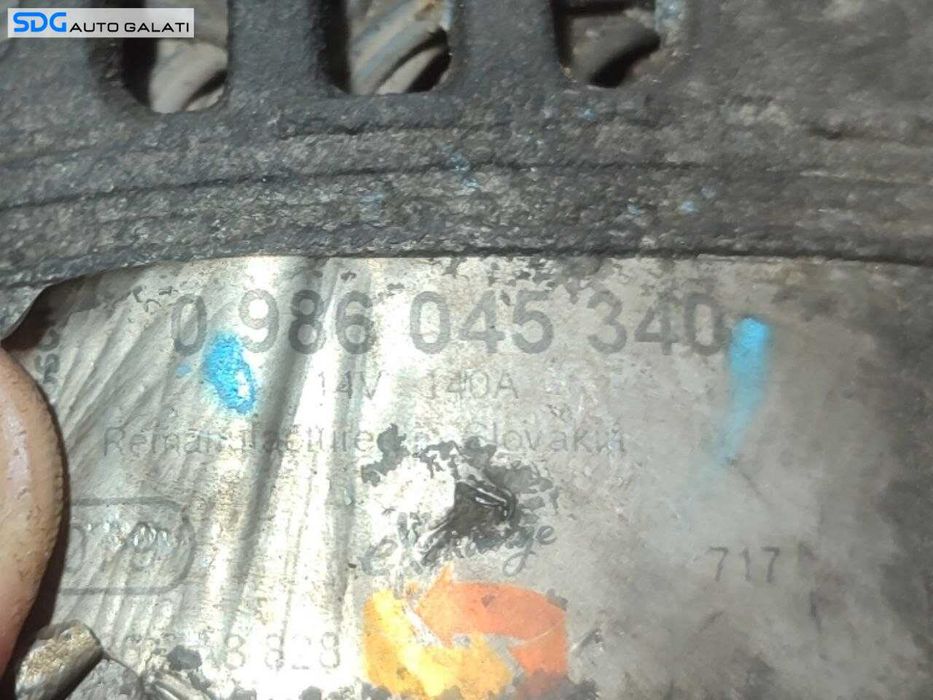 Alternator Audi A4 B7 1.9 2.0 TDI 2005 - 2008 Cod 0986045340 [A1030]