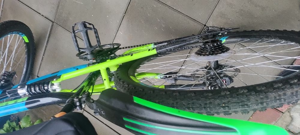 Bicicletă 26 full suspensie