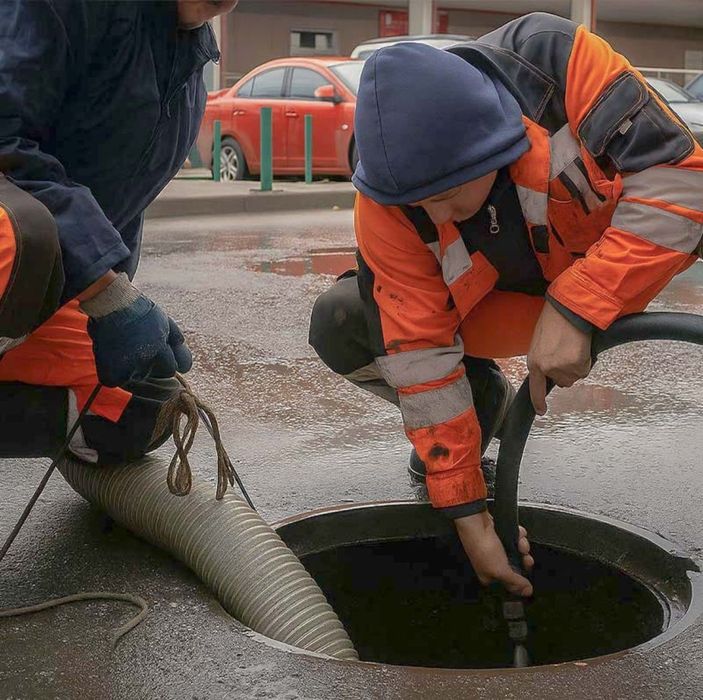 Канализация ашу Шымкентте гарантиямен қызмет Кухня Сантехника Душ