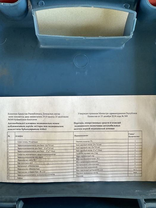 Аптечка чемоданчик