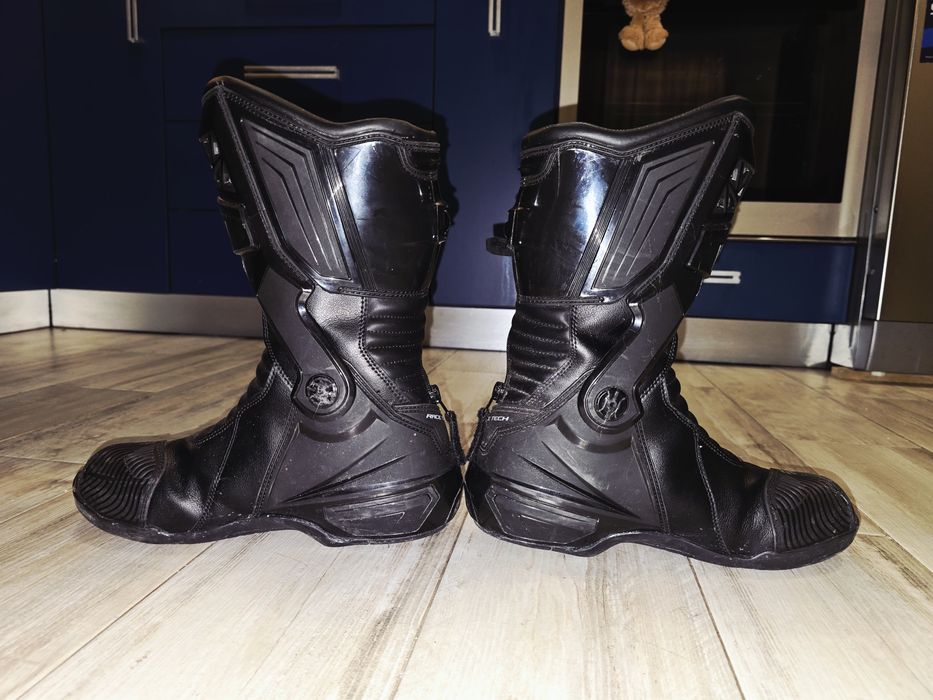 Ghete Moto armure renzo V2 black