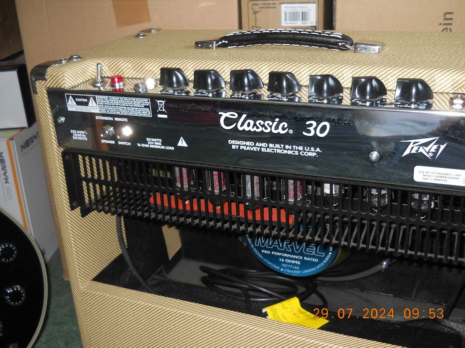 Peavey Classic Tweed 30 II 112 combo TubeSpringReverb