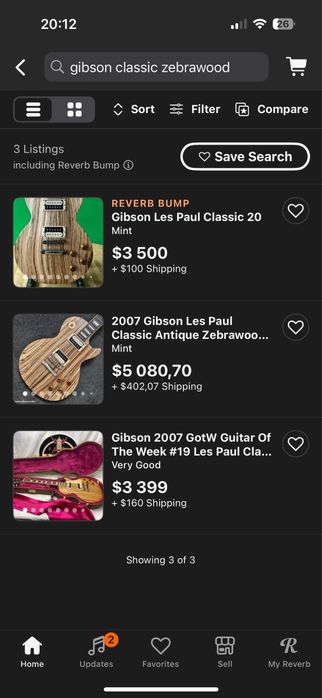 Gibson Les Paul Classic Zebrawood