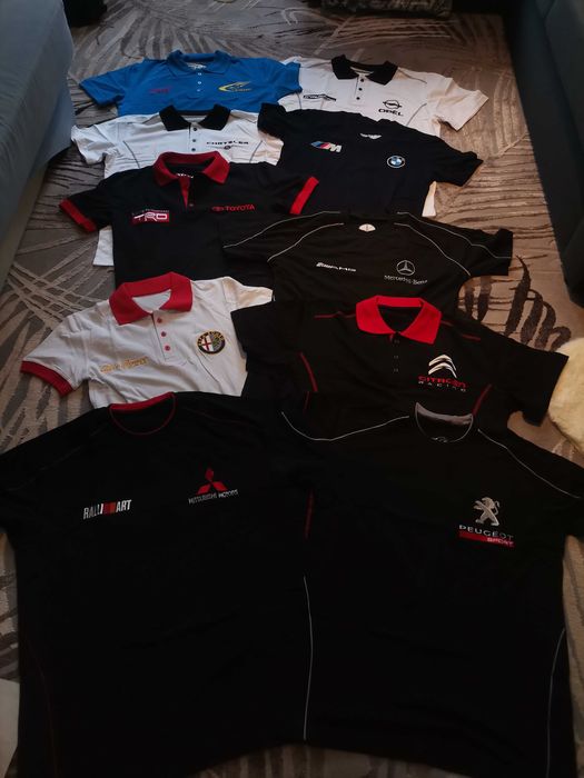 Авотомобилни Тениски Различни Марки Bmw, Mercedes Grand Prix Racing
