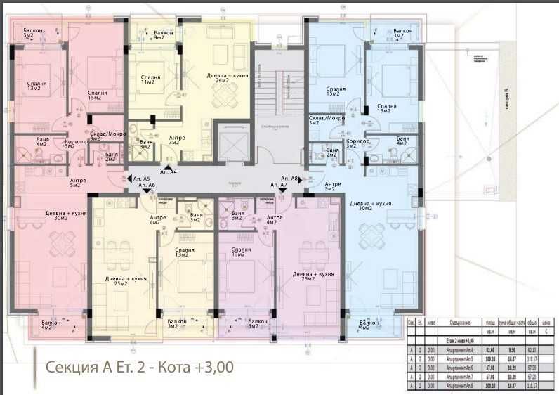 Продава се Двустаен апартамент в София, Модерно предградие - 62 кв.м за 1303 €/кв.м - Снимка #2
